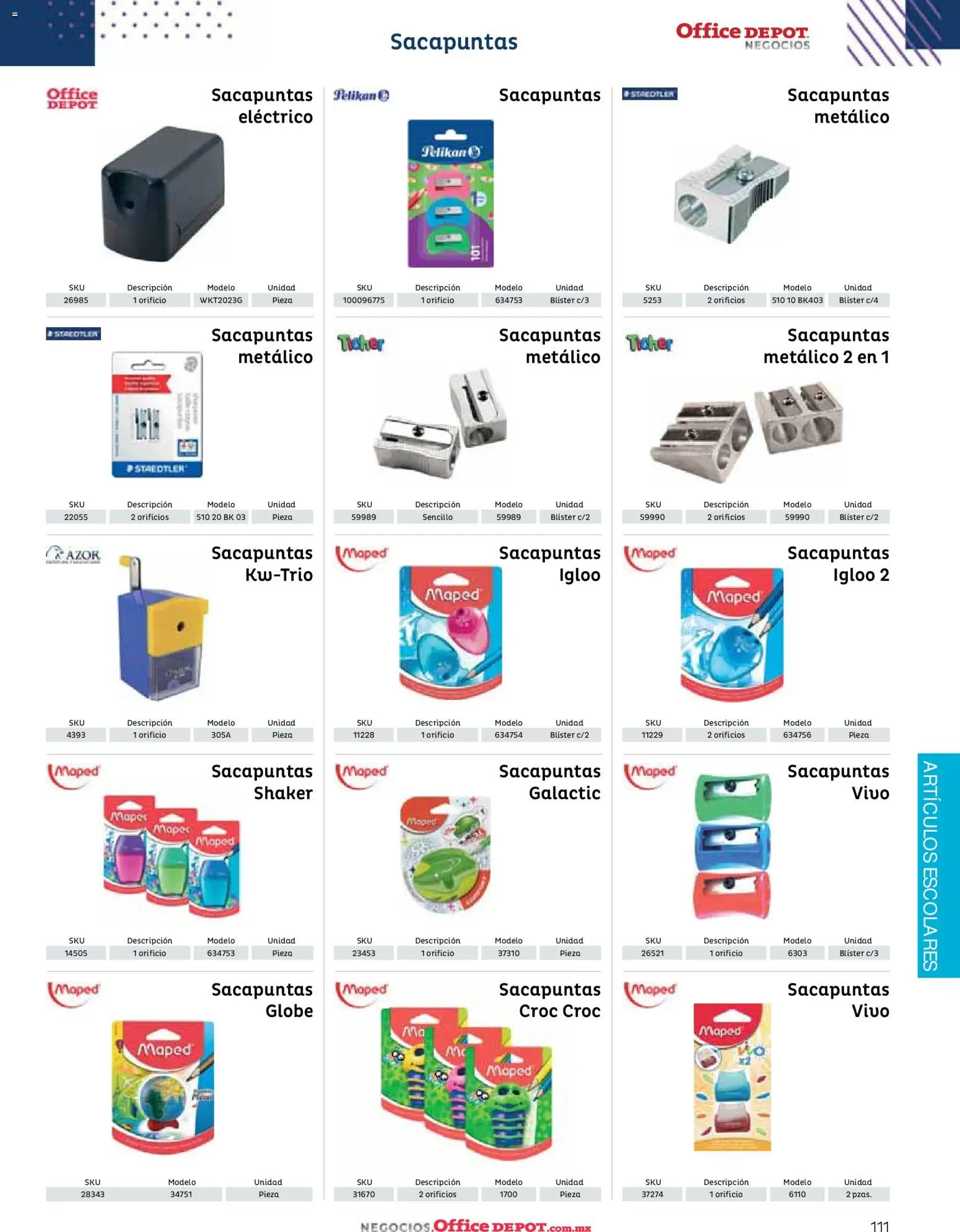 Vista previa las ofertas de la tienda Office Depot - Catálogo 2026 desde el 12/01/2026 