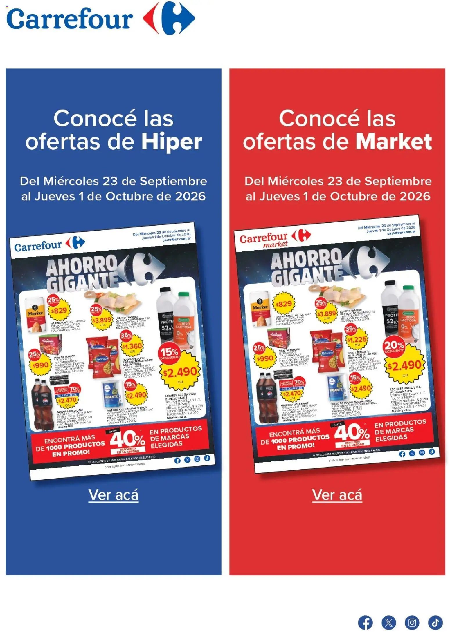 Vista previa del folleto de la tienda Carrefour válido desde el 23/09/2026 