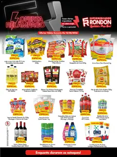 Pré-Visualização do folheto "Supermercados Rondon ofertas do Dia" da loja Supermercados Rondon válido a partir de 15/08/2026