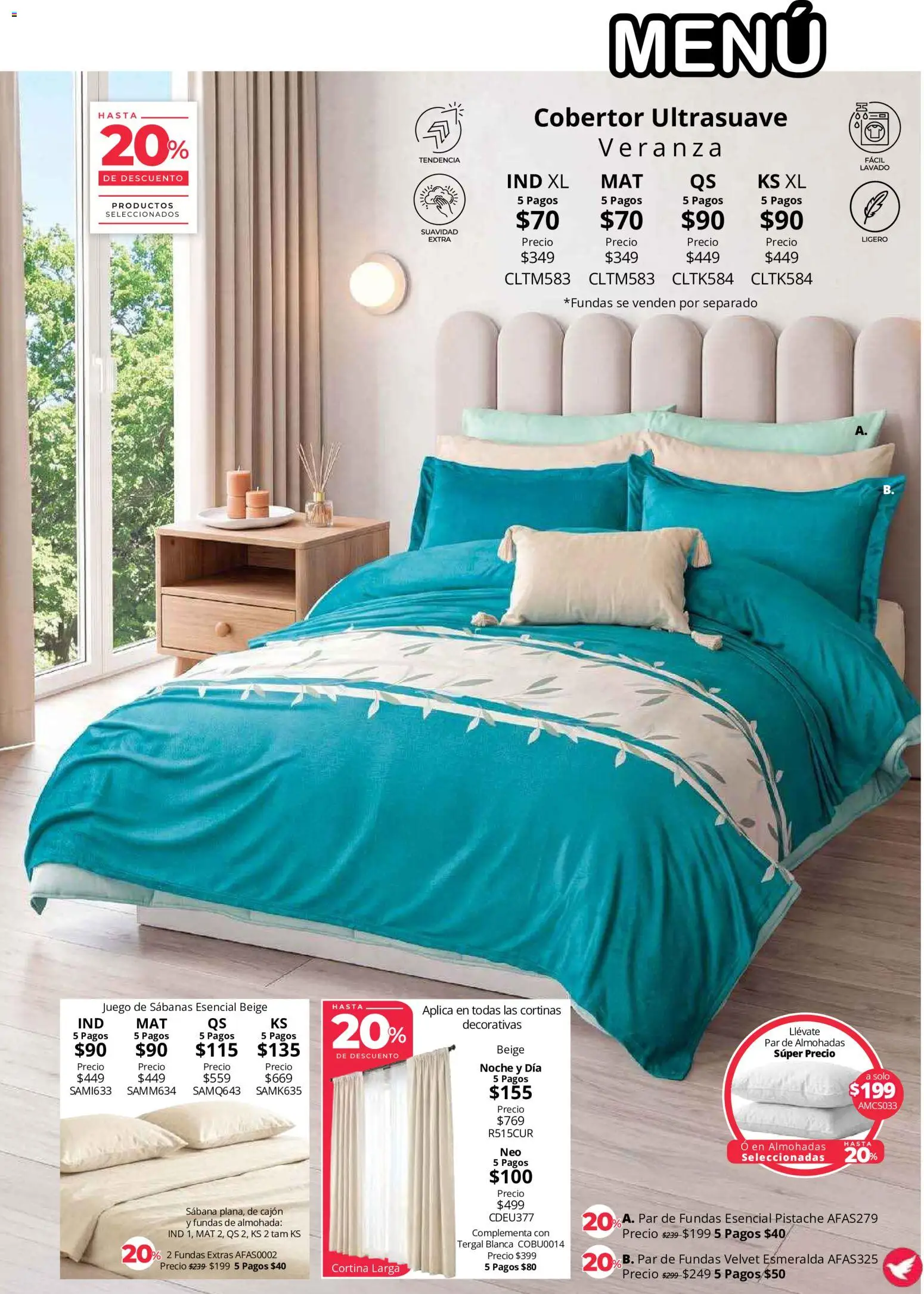 Vista previa las ofertas de la tienda Colchas Concord - Colchas Concord catálogo Colección Cobertor desde el 01/08/2026 