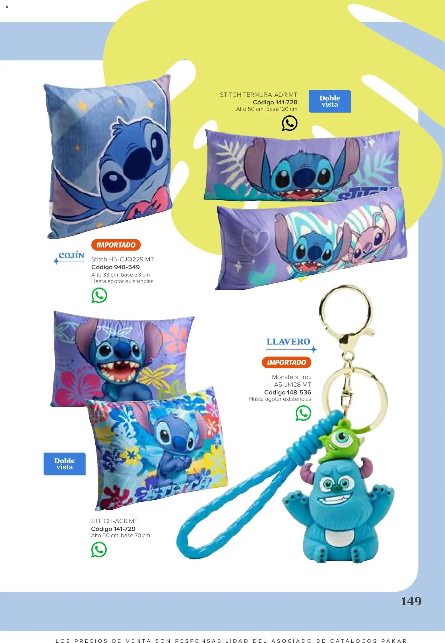 Vista previa las ofertas de la tienda SC Pakar - SC Pakar catálogo Niña desde el 31/07/2026 - Llavero