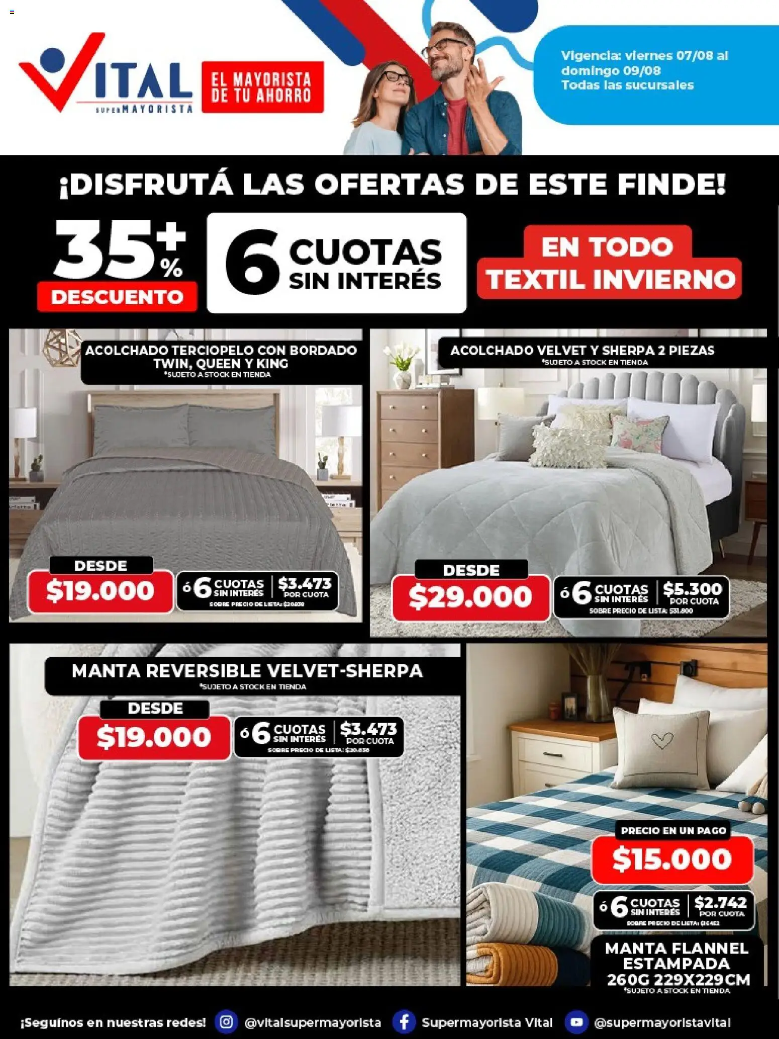 Vista previa del folleto de la tienda Vital válido desde el 07/08/2026 