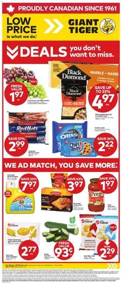 Preview of leaflet Giant Tiger weekly flyer from shop Giant Tiger is valid from Jun 03, 2026