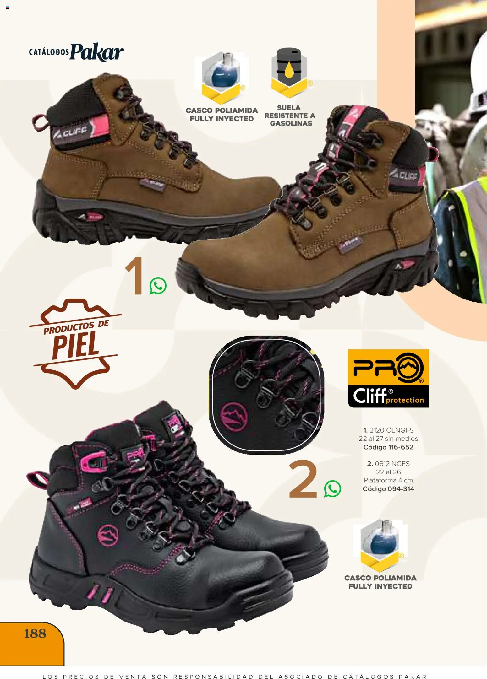 Vista previa las ofertas de la tienda SC Pakar - SC Pakar catálogo Bota desde el 31/07/2026 