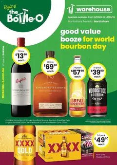 Preview of catalogue Good Value Booze, For Good Value People QLD 18/05 from shop The Bottle-O valid 17/05/2026