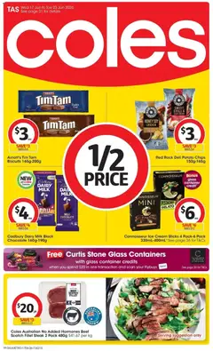Preview of catalogue Coles catalogue TAS from shop Coles valid 17/06/2026
