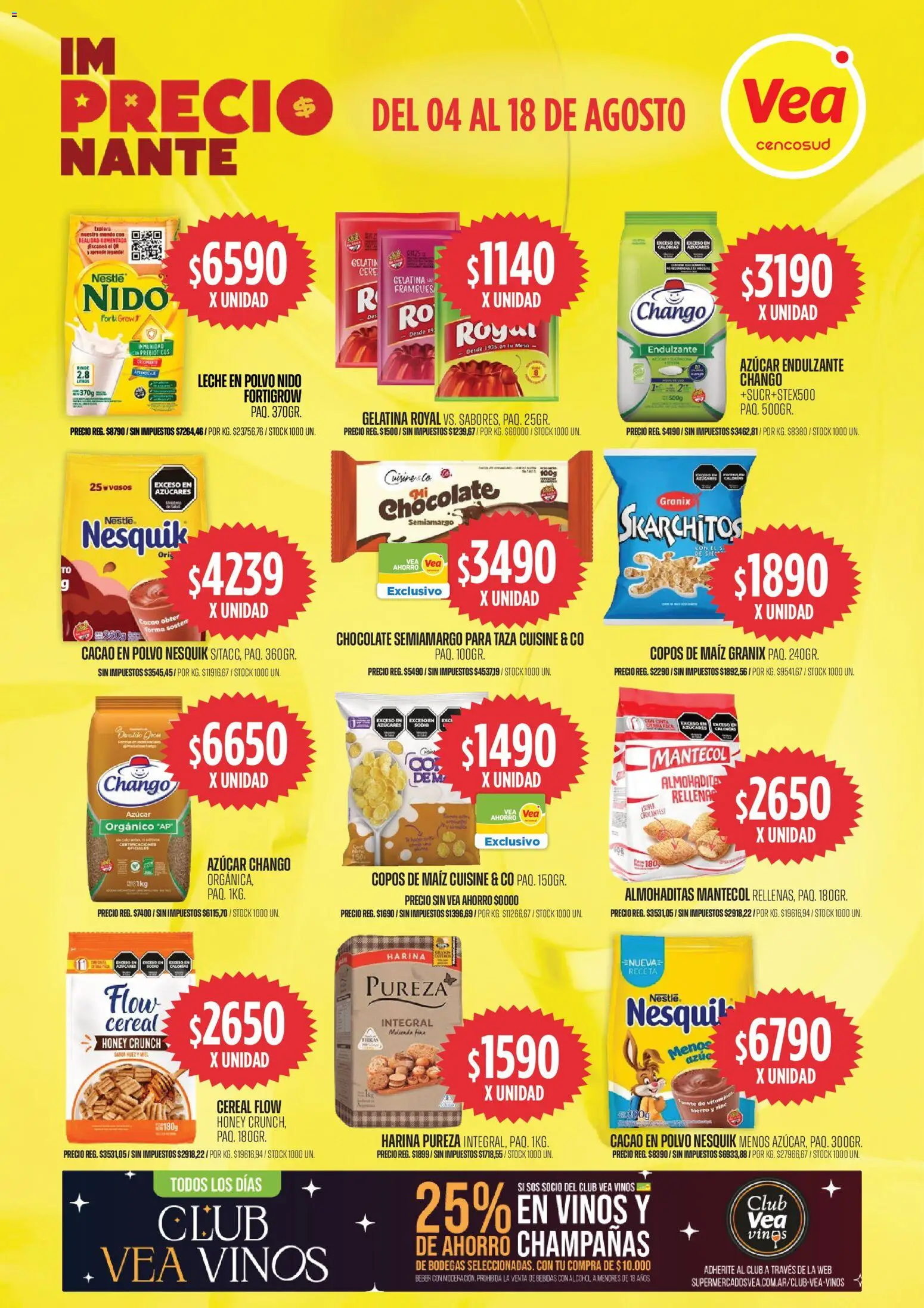 Vista previa del folleto de la tienda Vea válido desde el 04/08/2026 