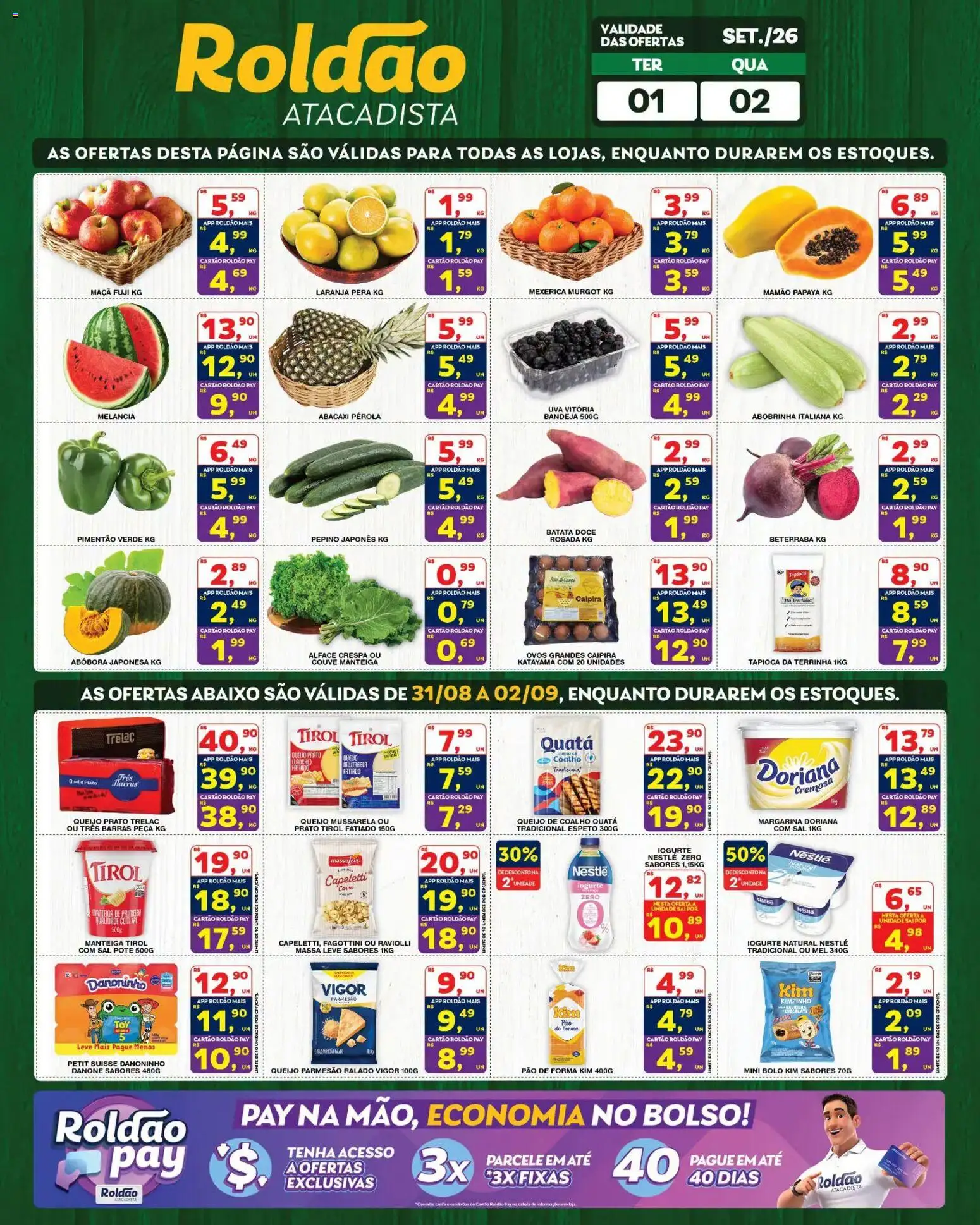 Pré-Visualização do folheto "Roldão ofertas Feirão" da loja Roldão válido a partir de 01/09/2026