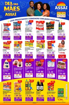 Pré-Visualização do folheto "Assaí Atacadista ofertas - SP" da loja Assaí Atacadista válido a partir de 01/05/2026