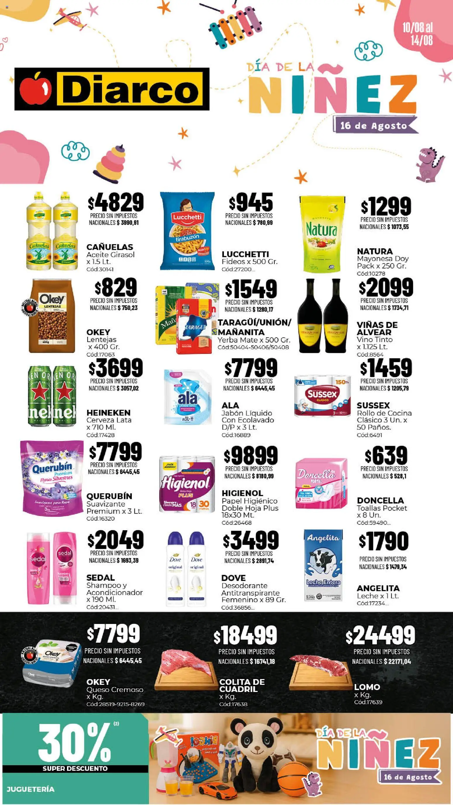 Vista previa del folleto de la tienda Diarco válido desde el 10/08/2026 