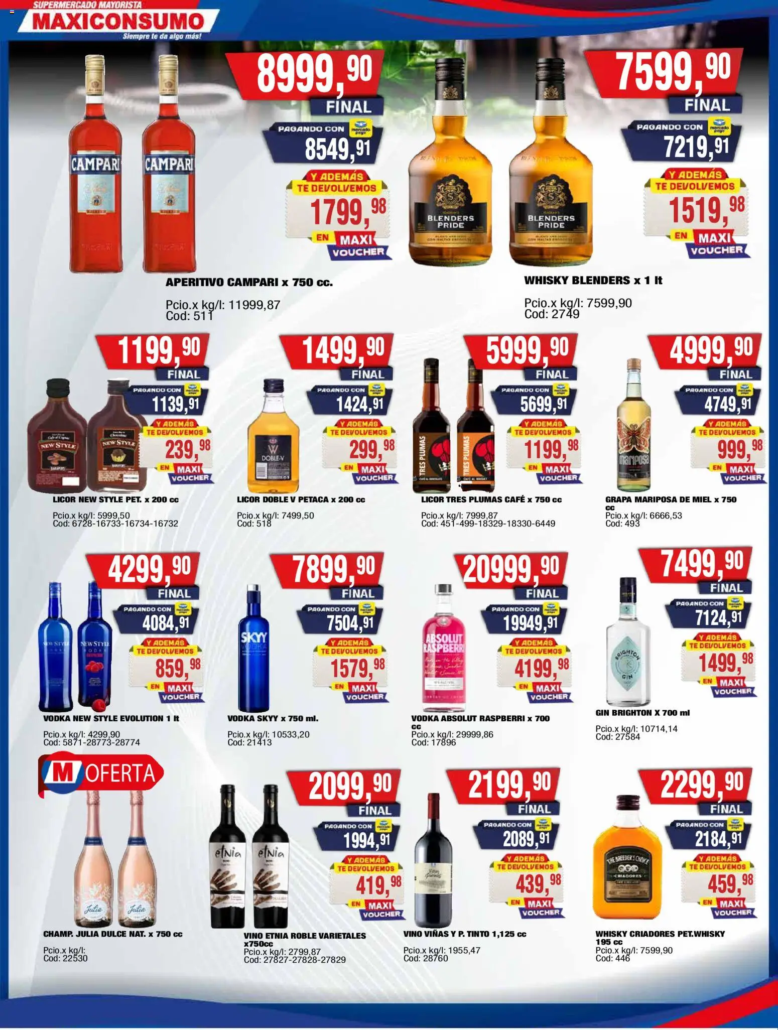 Vista previa del folleto de la tienda Maxiconsumo válido desde el 14/09/2026 