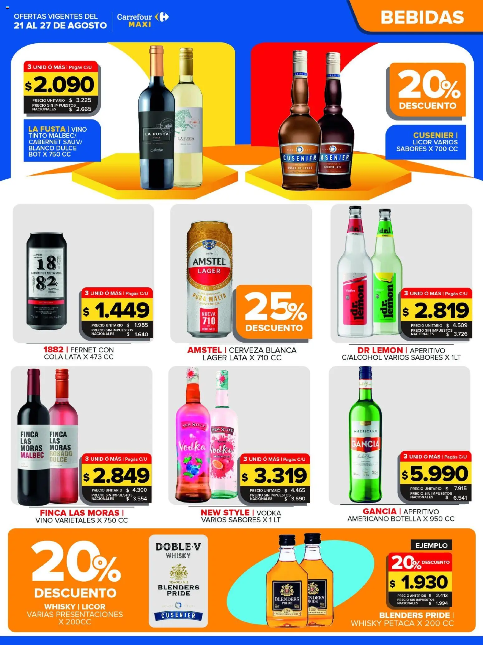 Vista previa del folleto de la tienda Carrefour Maxi válido desde el 21/08/2026 