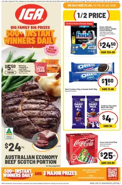 Preview of catalogue IGA catalogue from shop IGA valid 22/07/2026