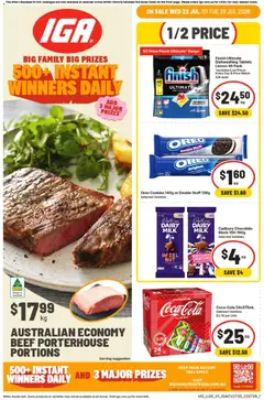 Preview of catalogue IGA catalogue from shop IGA valid 22/07/2026