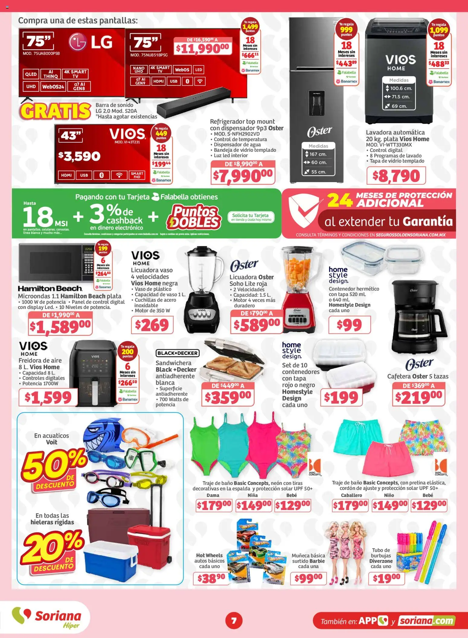 Vista previa las ofertas de la tienda Soriana - Soriana folleto desde el 06/08/2026 