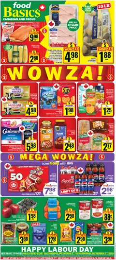 Preview of leaflet Food Basics weekly flyer / circulaire from shop Food Basics is valid from Sep 03, 2026