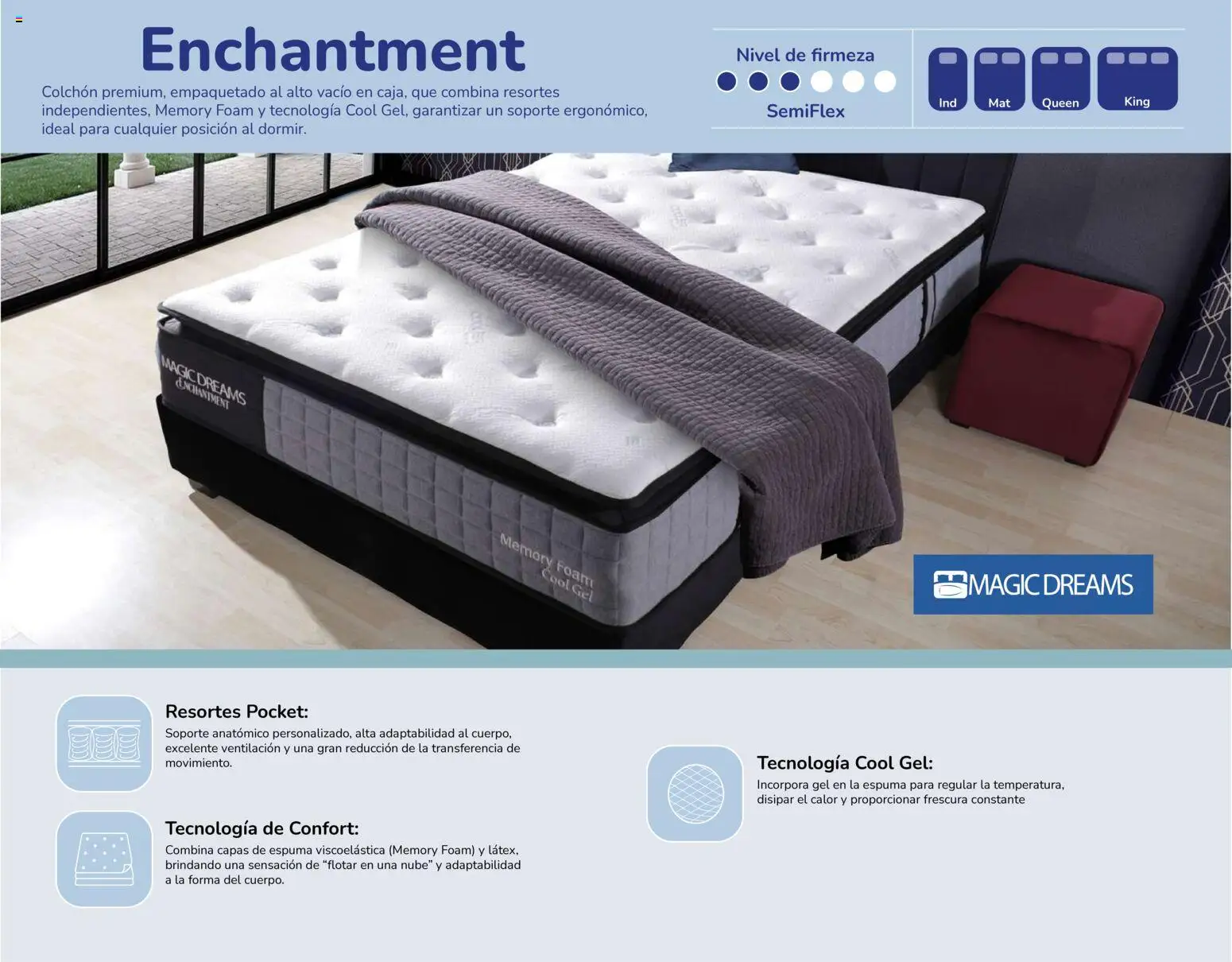 Vista previa las ofertas de la tienda Muebles Dico - Muebles Dico catálogo Colchones desde el 01/05/2026 