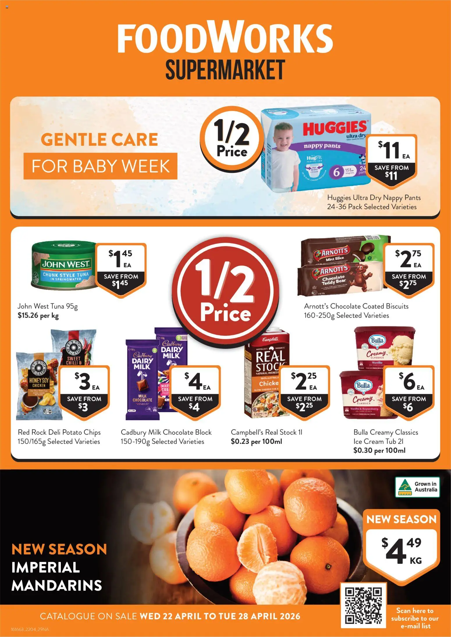 Preview of catalogue Foodworks catalogue NSW from shop Foodworks valid 22/04/2026