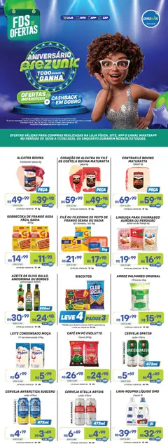 Pré-Visualização do folheto "Fds De | De 15 A 17/05" da loja Prezunic válido a partir de 14/05/2026