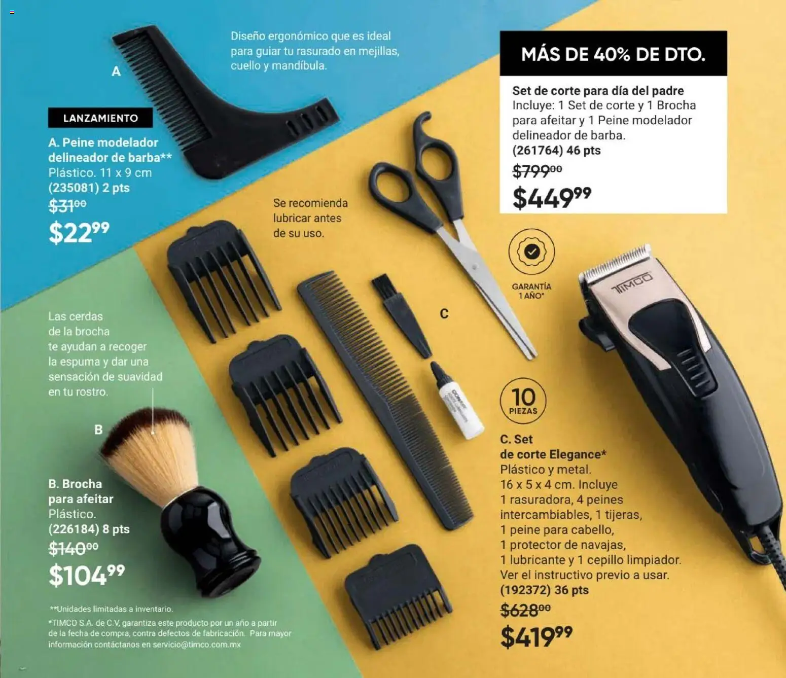 Vista previa las ofertas de la tienda AVON - AVON Casa & Estilo 8 2026 desde el 08/05/2026 - Té, Cepillo, Peine, Espuma, Delineador, Lubricante