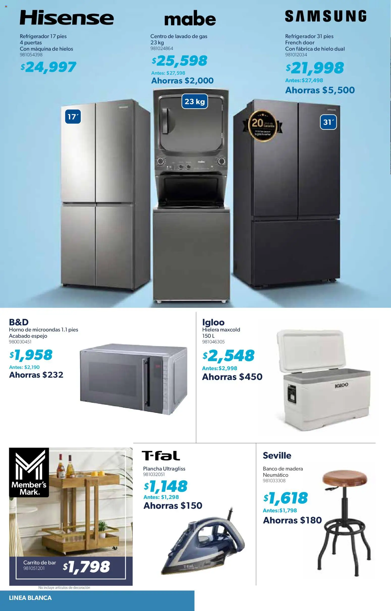 Vista previa las ofertas de la tienda Sam's Club - Sam's Club catálogo desde el 05/08/2026 
