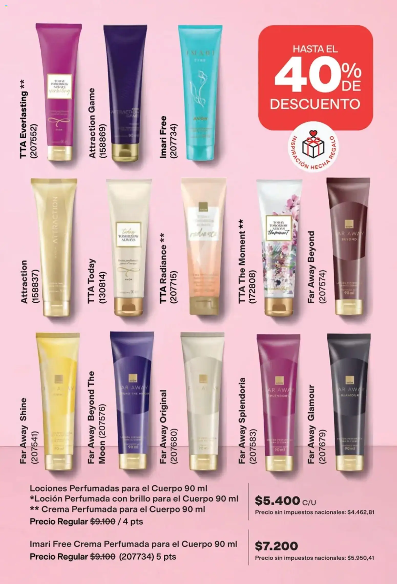 Vista previa del folleto de la tienda Avon válido desde el 01/09/2026 