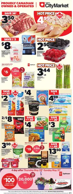 Un aperçu du dépliant Loblaws flyer - AB du magasin Loblaws est valide à partir 28 mai 2026