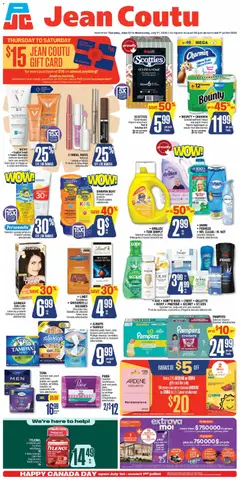 Preview of leaflet Jean Coutu weekly flyer from shop Jean Coutu is valid from Jun 25, 2026