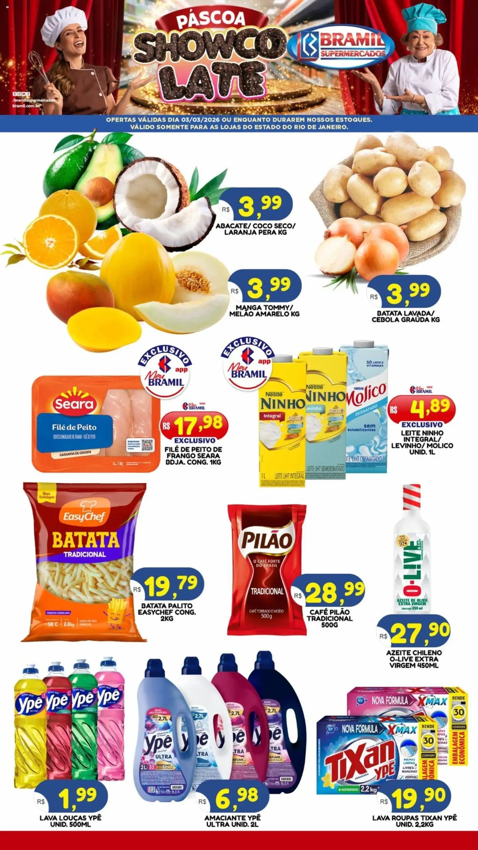 Bramil Supermercados Bramil Supermercados ofertas do Dia (de 03/03/2026 ...