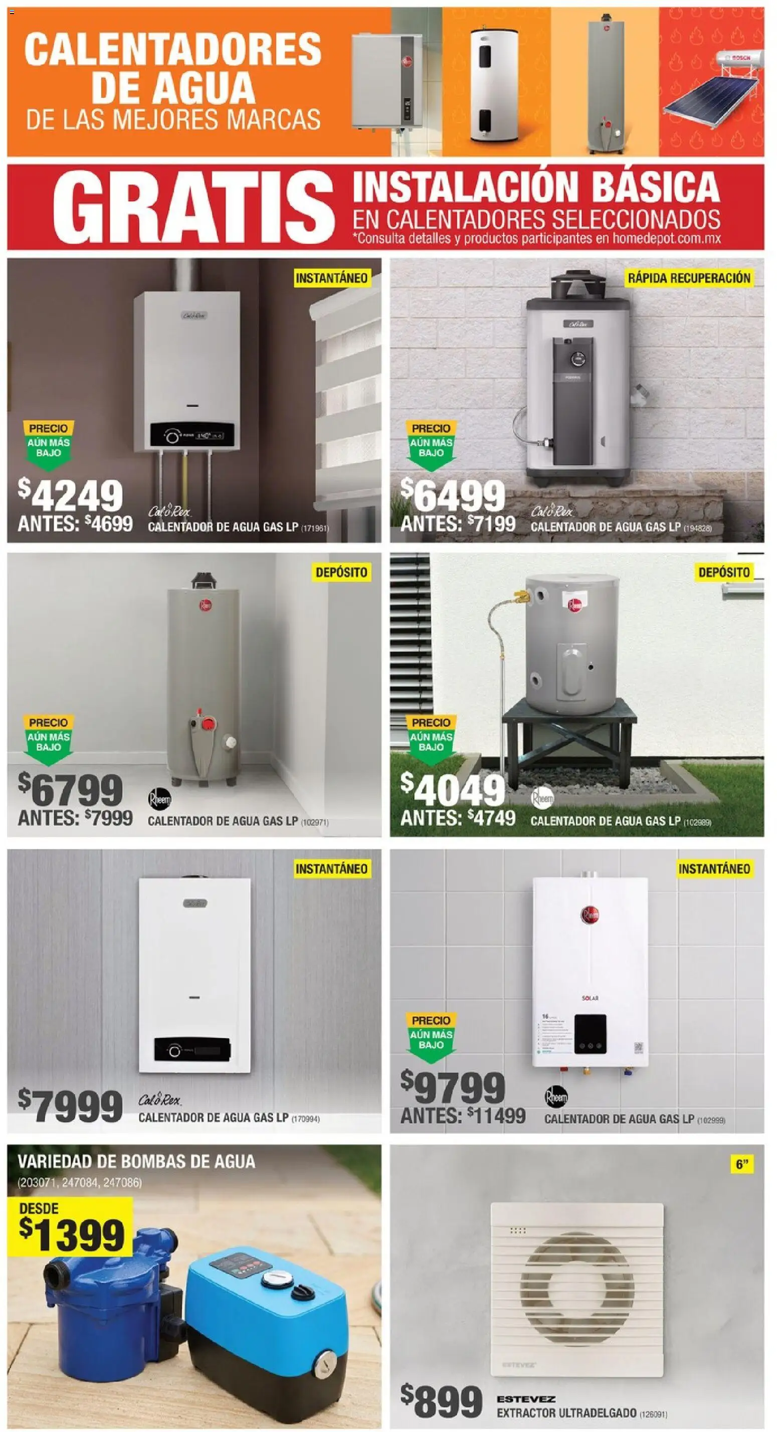 Vista previa las ofertas de la tienda Home Depot - Home Depot catálogo desde el 01/10/2026 