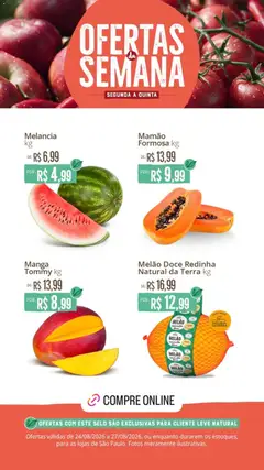 Pré-Visualização do folheto "Natural da Terra - Ofertas da semana" da loja Natural da Terra válido a partir de 24/08/2026