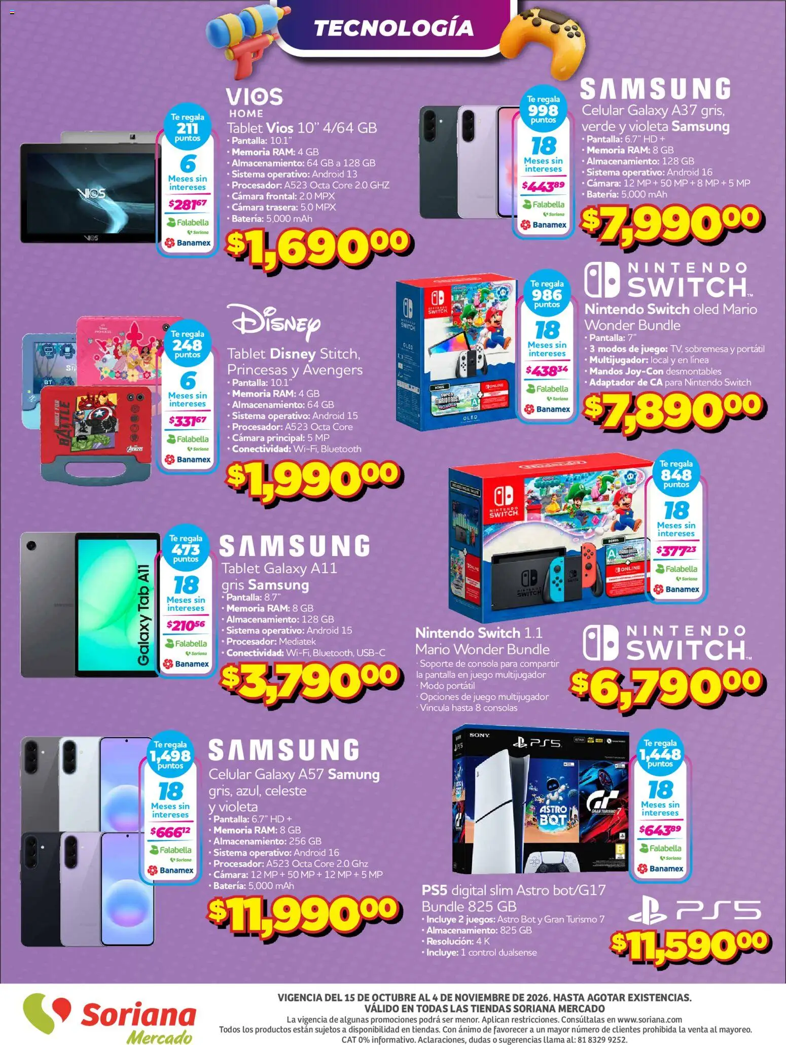 Vista previa las ofertas de la tienda Soriana - Soriana folleto Mercado del Juguete desde el 15/10/2026 