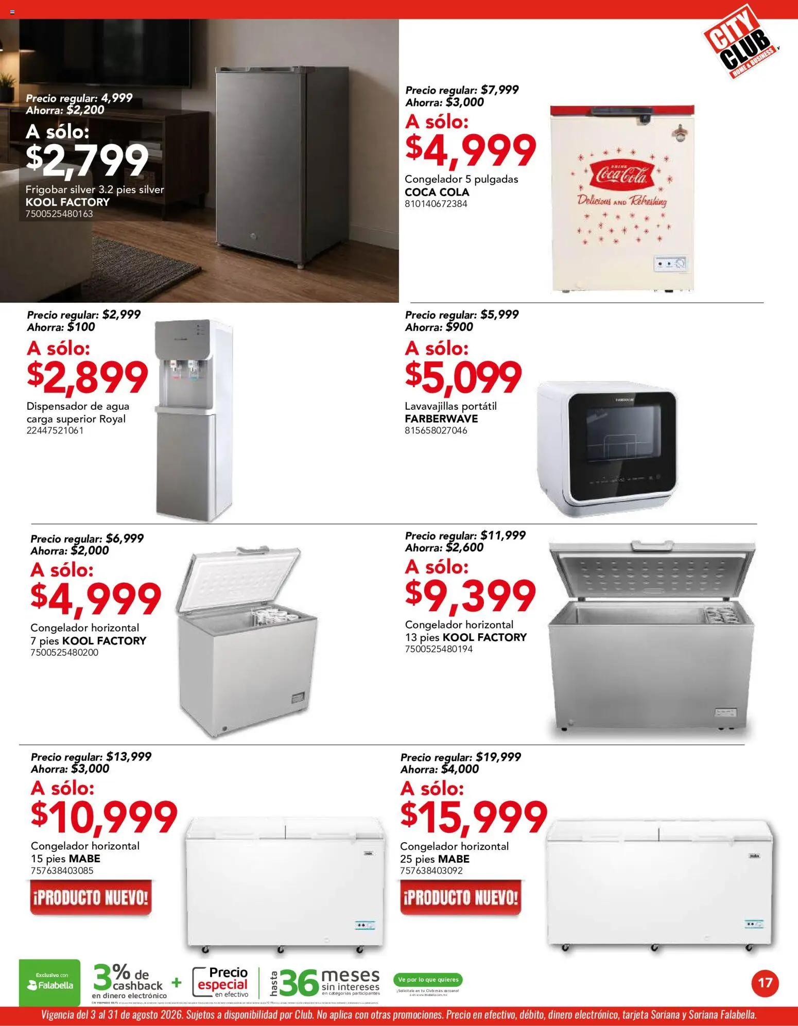 Vista previa las ofertas de la tienda City Club - City Club catálogo desde el 03/08/2026 