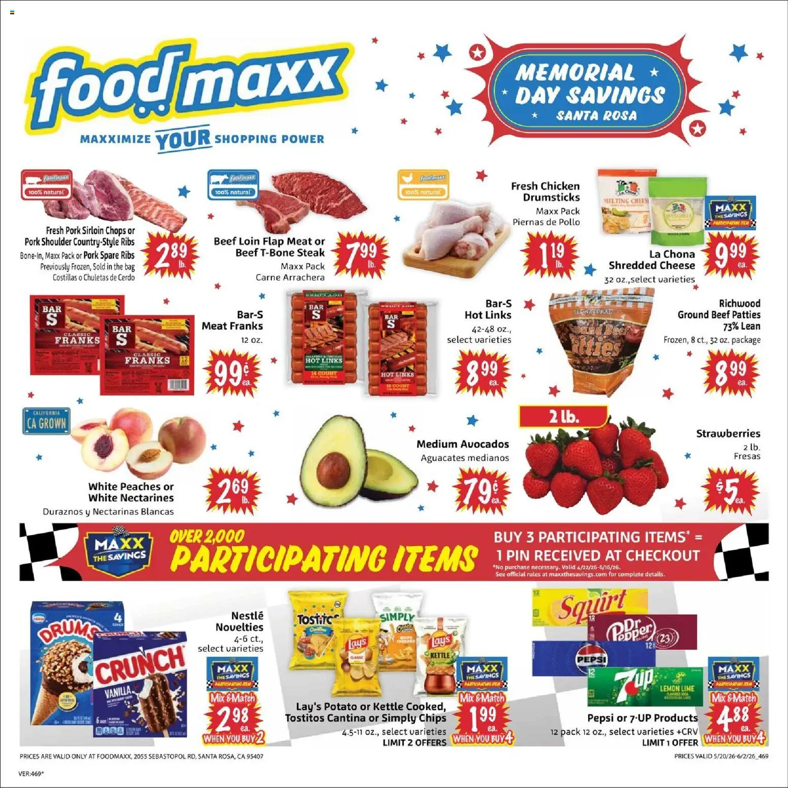 Ad Preview of FoodMaxx FoodMaxx Weekly Ad - CA from 05/20/2026