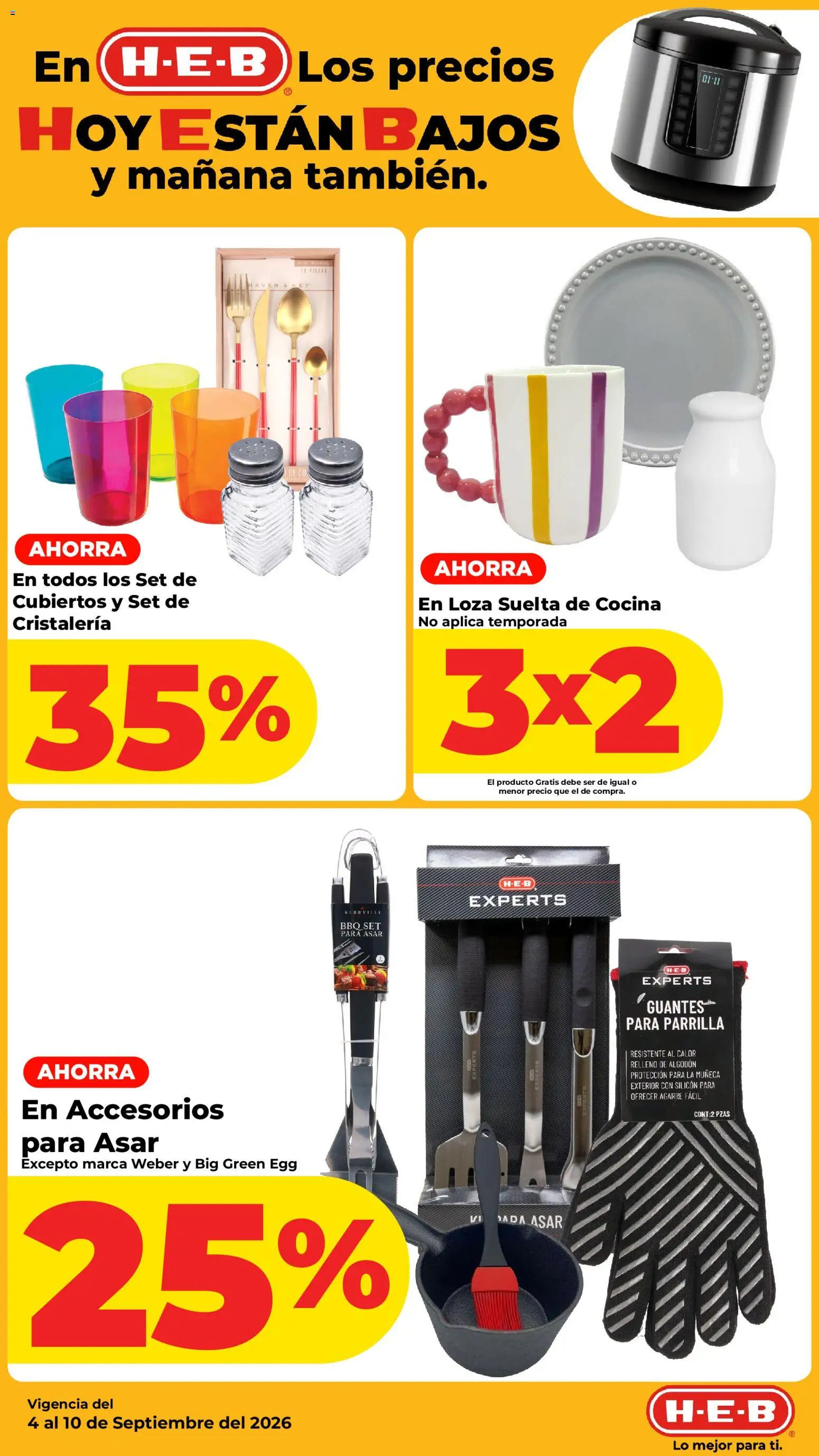 Vista previa las ofertas de la tienda H-E-B - H-E-B folleto desde el 04/09/2026 