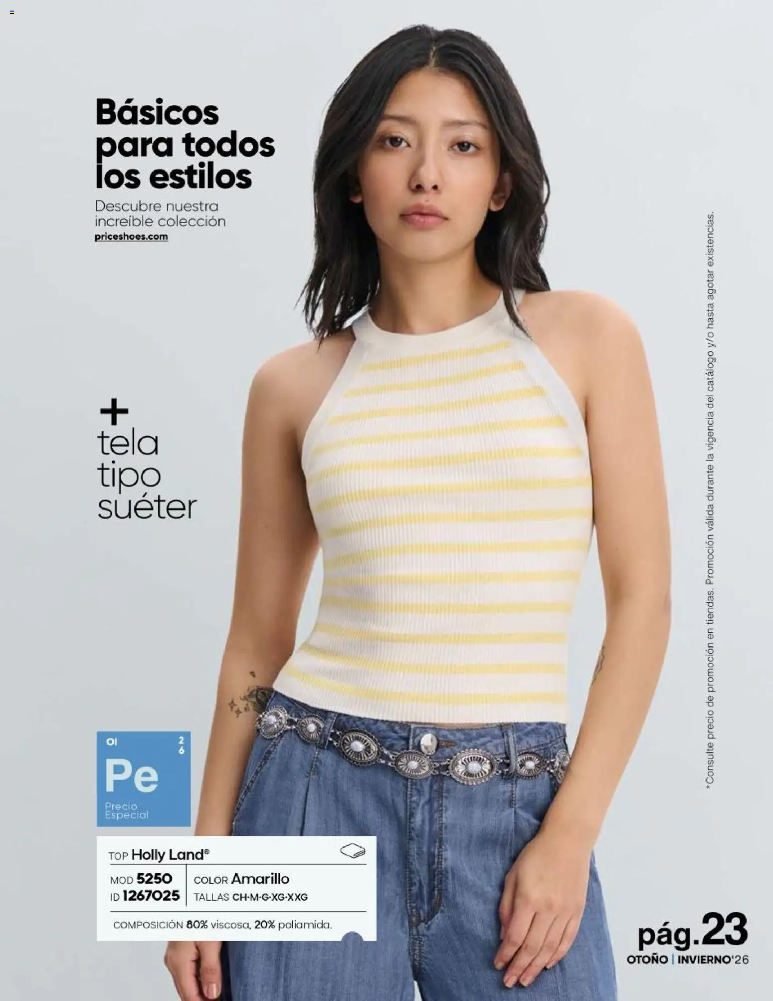 Vista previa las ofertas de la tienda Price Shoes - Price Shoes catálogo Básicos desde el 23/07/2026 