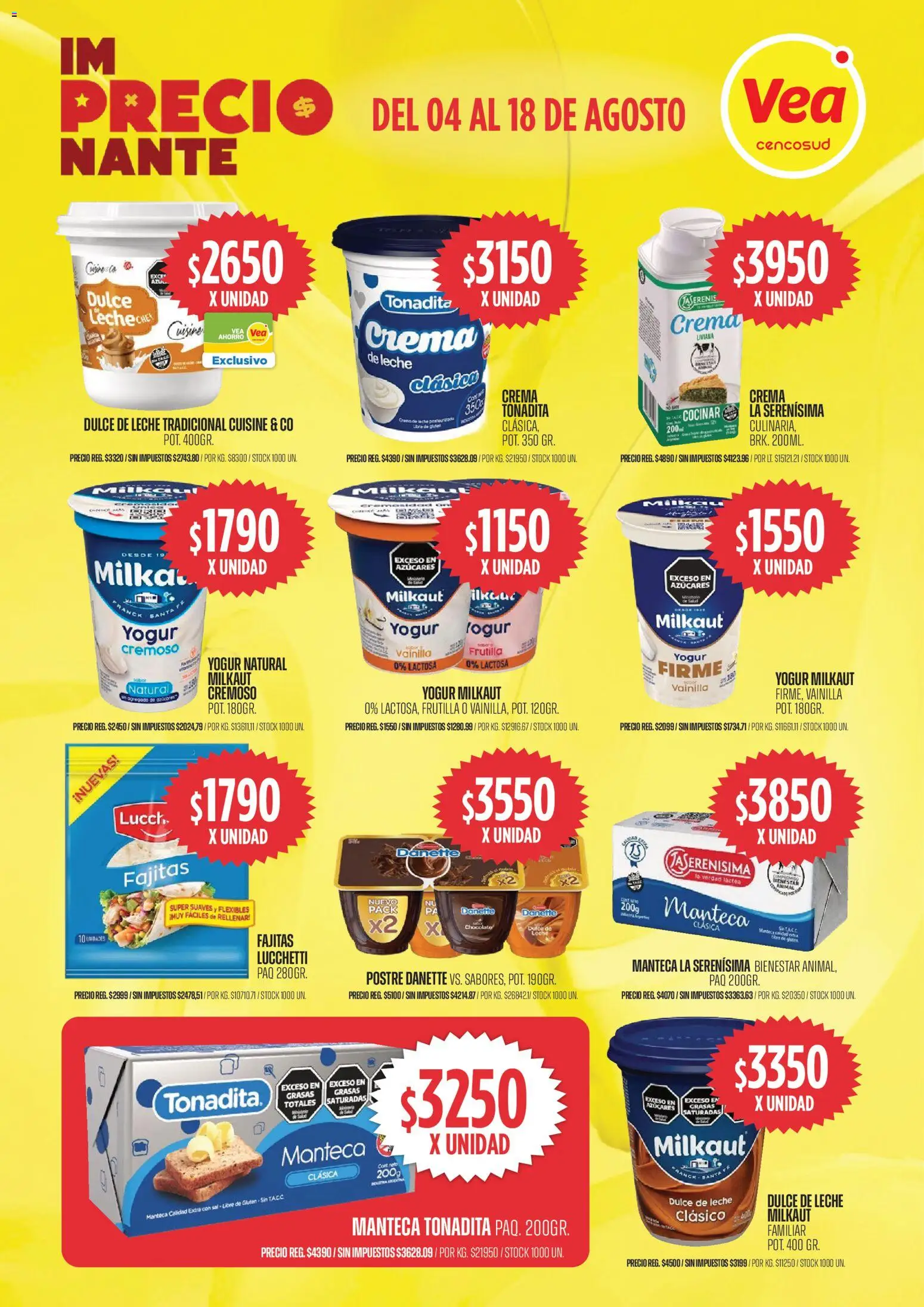 Vista previa del folleto de la tienda Vea válido desde el 04/08/2026 