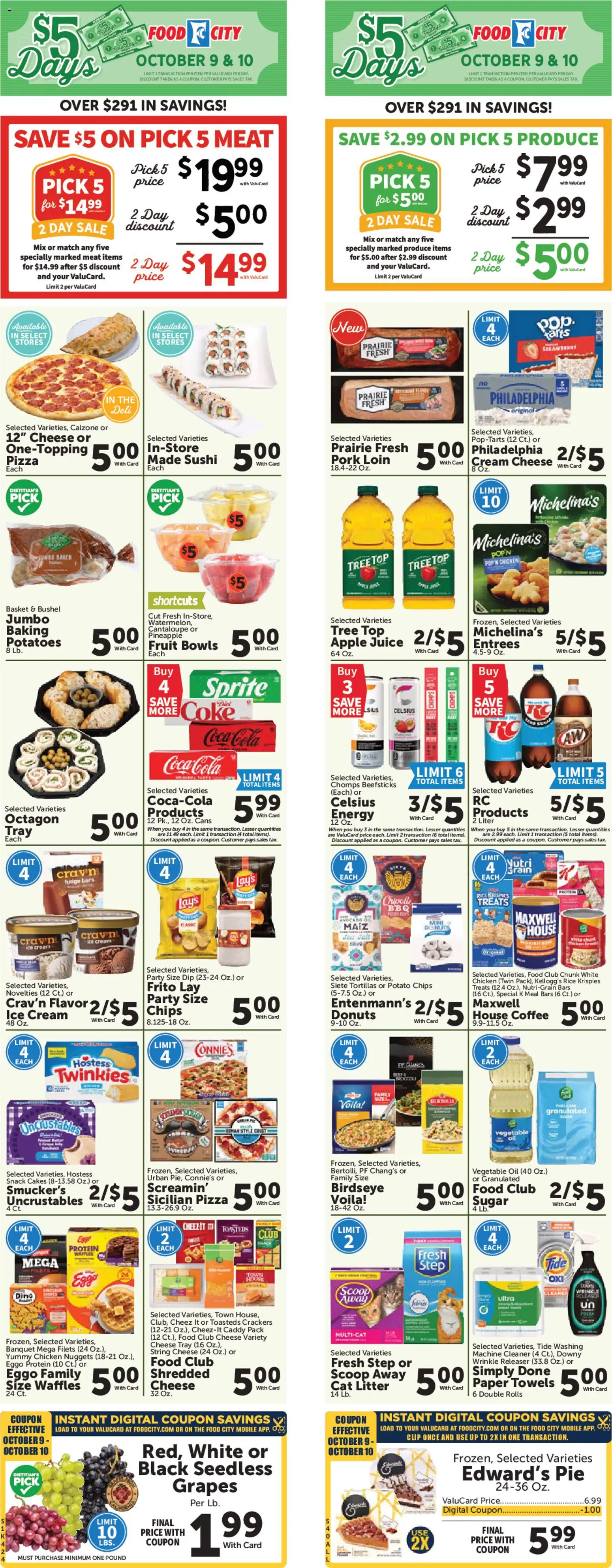 Ad Preview of Food City Food City Weekly Ad from 10/07/2026