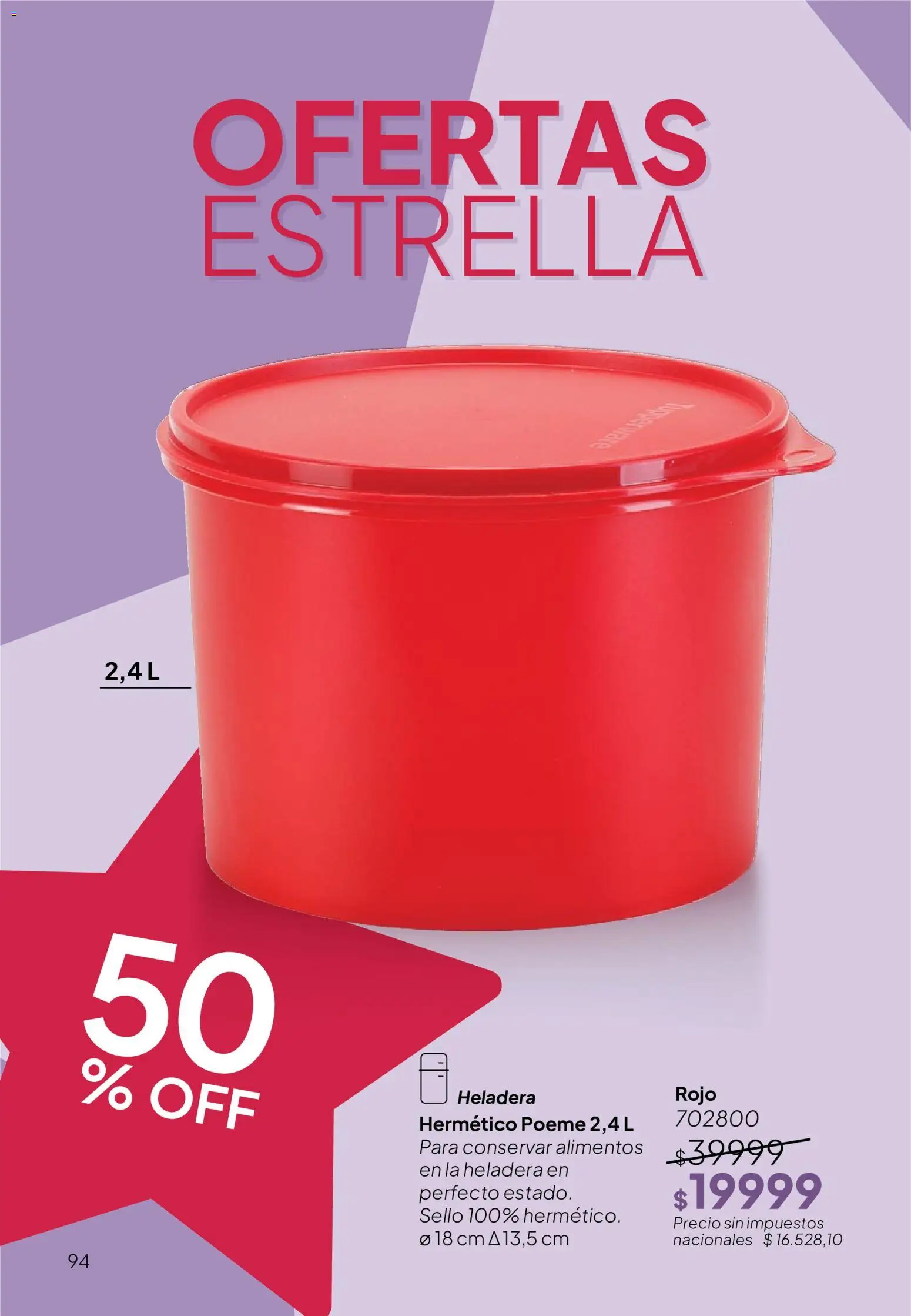 Vista previa del folleto de la tienda Tupperware válido desde el 04/08/2026 