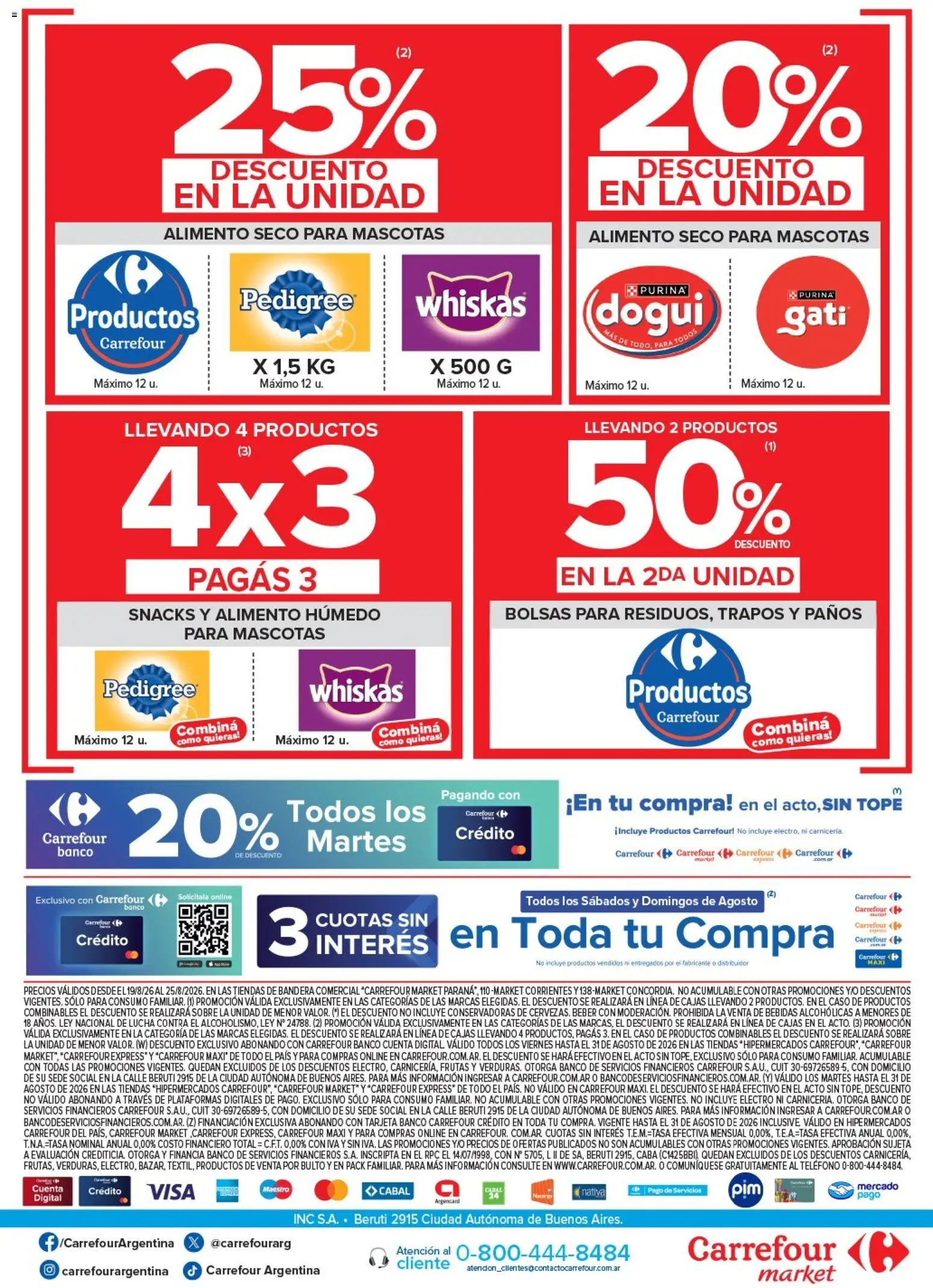 Vista previa del folleto de la tienda Carrefour Market válido desde el 19/08/2026 