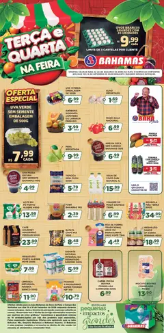 Pré-Visualização do folheto "Bahamas Supermercados ofertas Terça e Quarta na Feira" da loja Bahamas Supermercados válido a partir de 15/09/2026