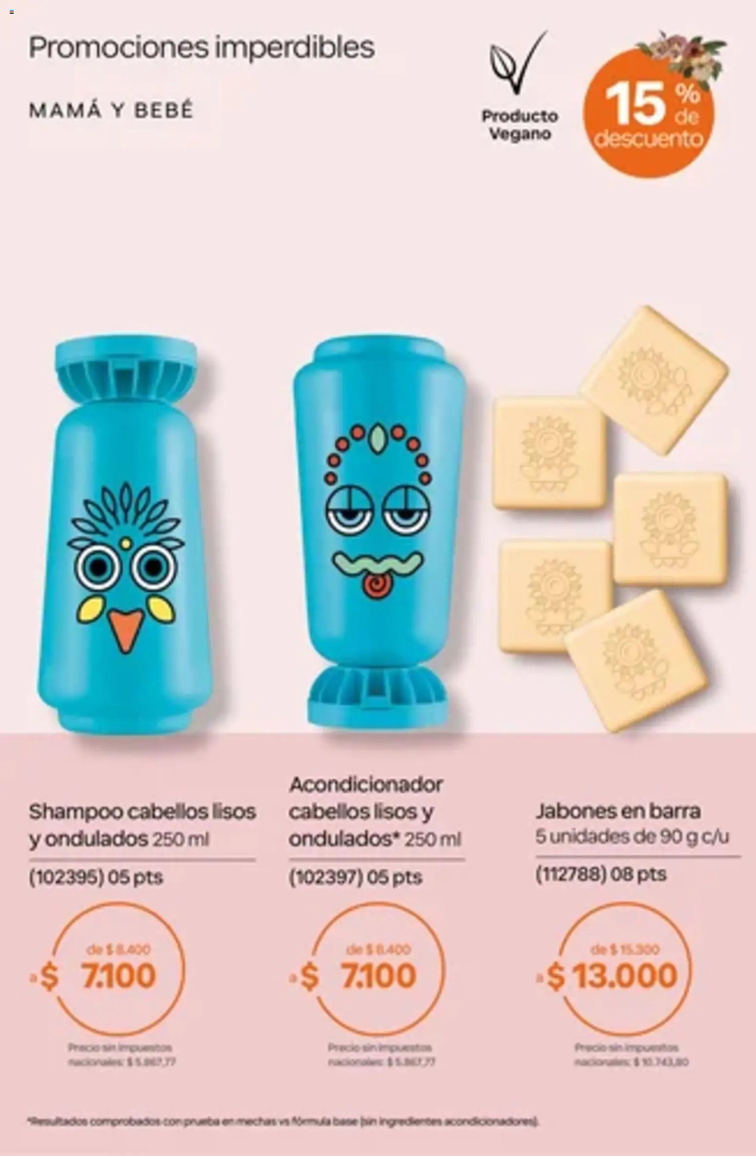 Vista previa del folleto de la tienda Natura válido desde el 01/10/2026 - Shampoo, Ingredientes, Acondicionador