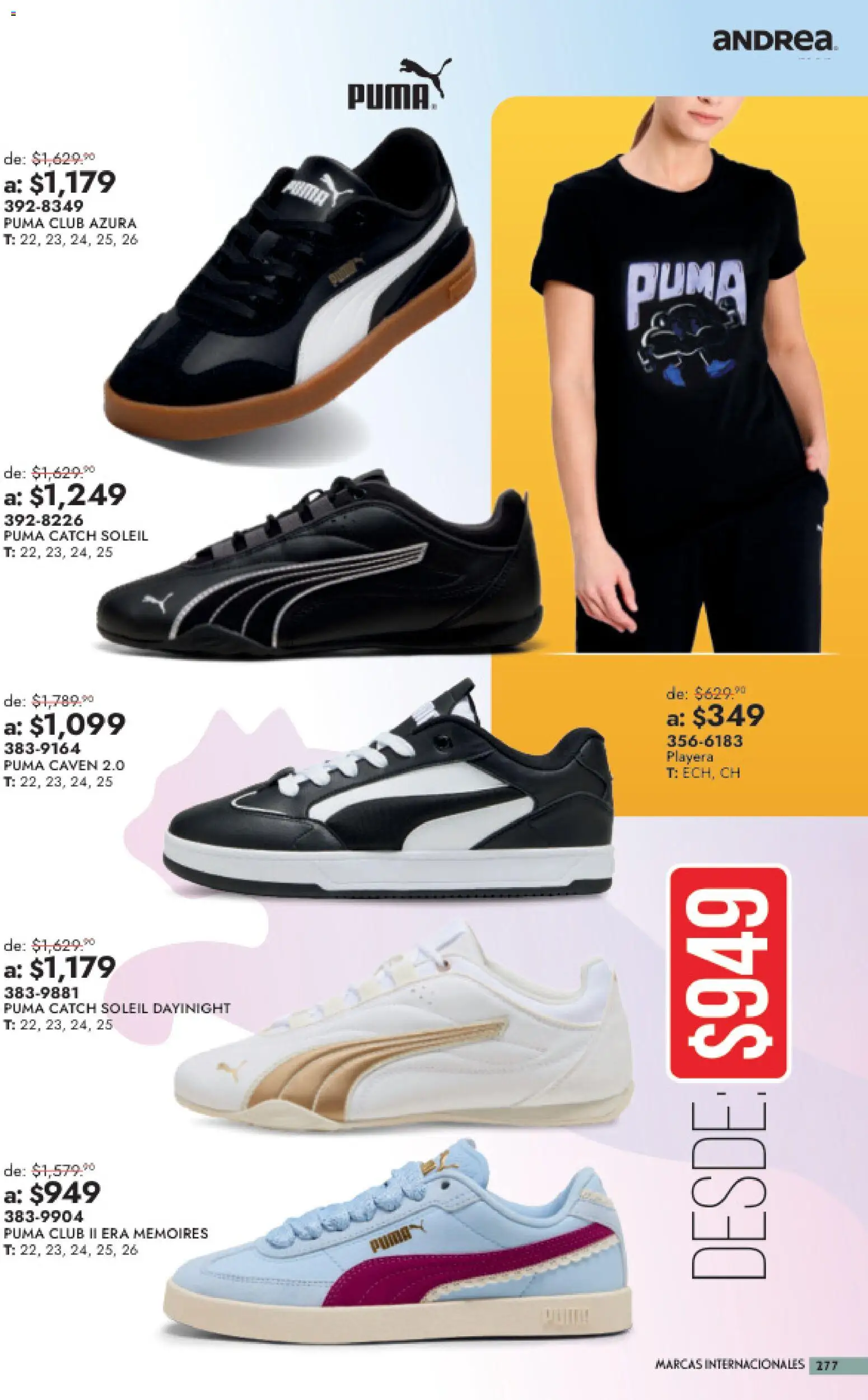Vista previa las ofertas de la tienda Andrea - Andrea catálogo Outlet desde el 26/07/2026 