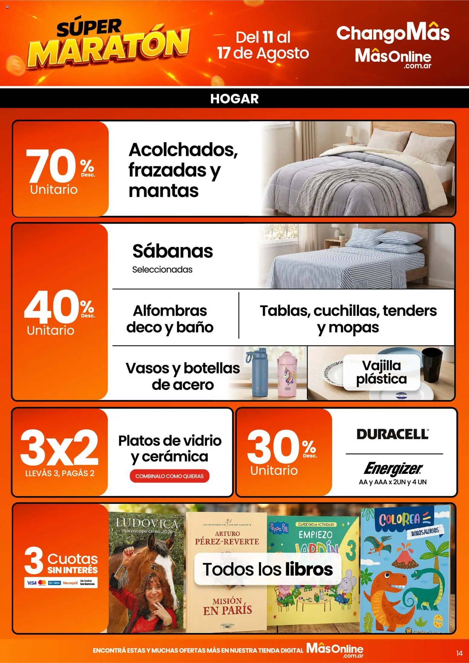 Vista previa del folleto de la tienda Changomas válido desde el 11/08/2026 