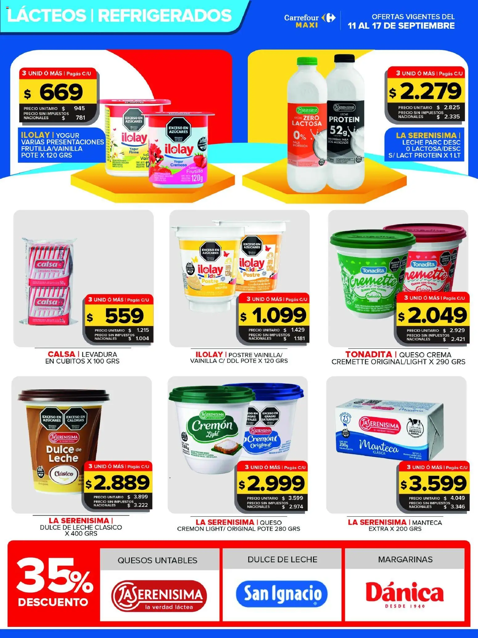 Vista previa del folleto de la tienda Carrefour Maxi válido desde el 11/09/2026 