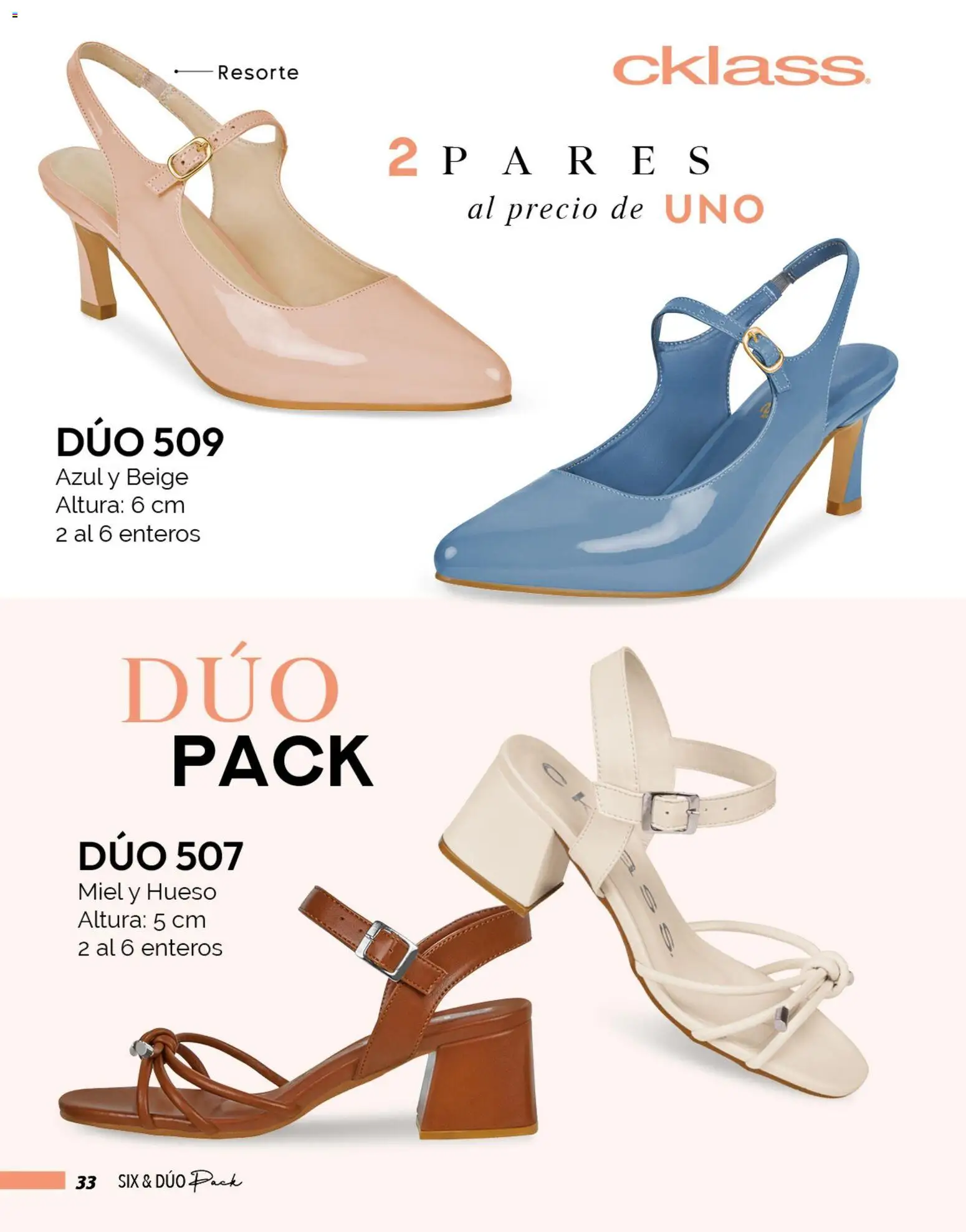 Vista previa las ofertas de la tienda Cklass - Catálogo Six & Dúo pack desde el 02/01/2026 - Miel