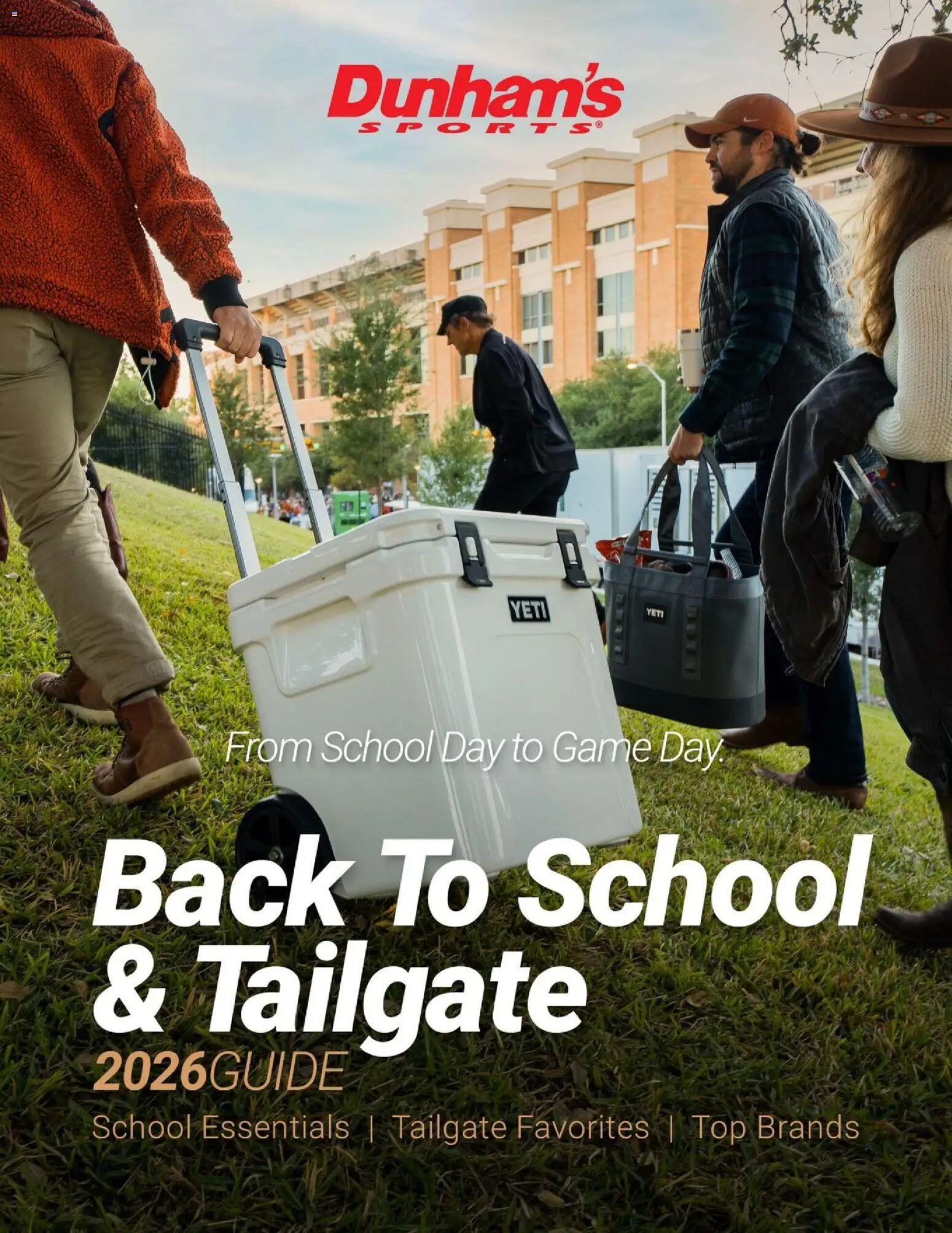Ad Preview of Dunham's Sports Dunham's Sports Back To School & Tailgate Guide from 07/16/2026 - Game