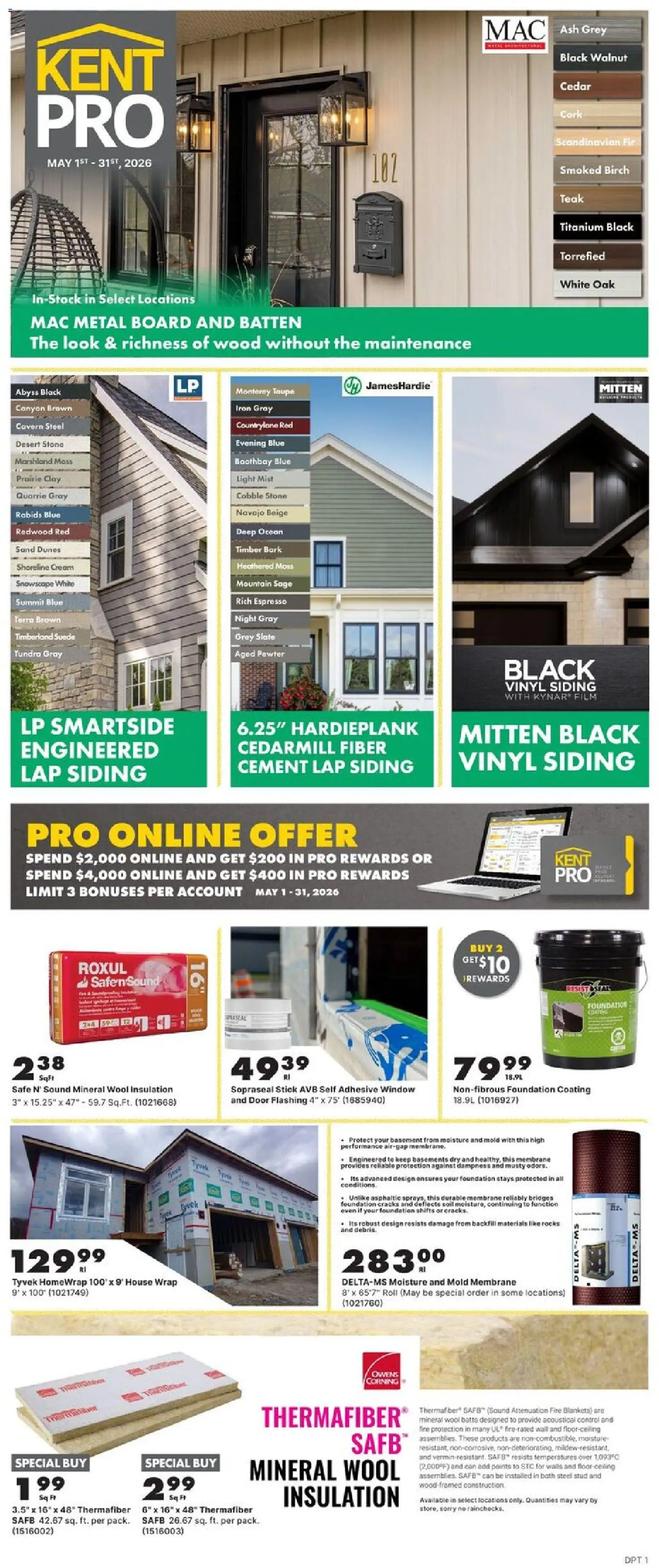 Preview of leaflet Kent - KentPro Monthly - NS from shop Kent is valid from May 01, 2026