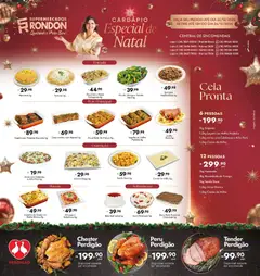Pré-Visualização do folheto "Supermercados Rondon ofertas Natal" da loja Supermercados Rondon válido a partir de 30/10/2026