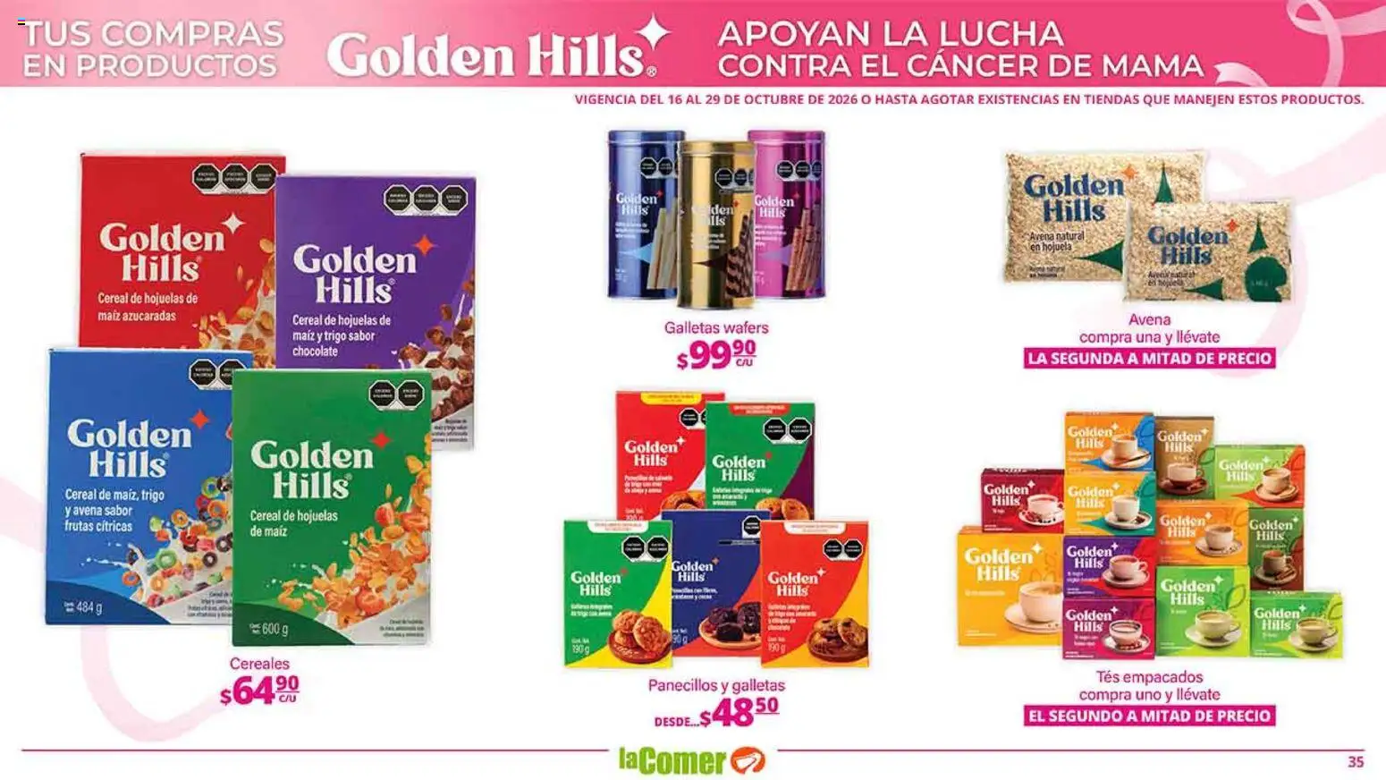 Vista previa las ofertas de la tienda La Comer - La Comer folleto es la tienda rosa desde el 16/10/2026 